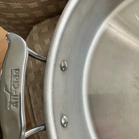 All-Clad 16.5 inch Stainless Steel 2-Handle Saute Pan/ Paella Pan - Picture 3 of 16